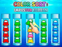 Spēle Color Sort: Impostor Edition online