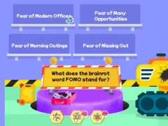 Spēle Kids Quiz: Brainrot Words Quiz online