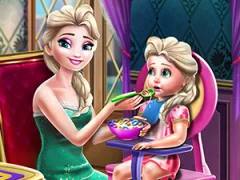 Spēle Ice Queen Toddler Feed online