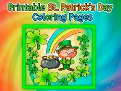 Spēle Printable St Patricks Day Coloring Pages online