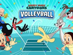 Spēle Looney Tunes Cartoons Volleyball online