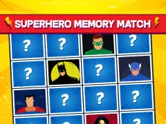 Spēle Superhero Memory Match online