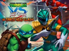 Spēle Teenage Mutant Ninja Turtles VS Power Rangers: Ultimate Hero Clash online