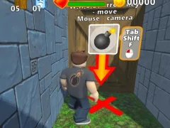 Spēle Obby: Bomberman online