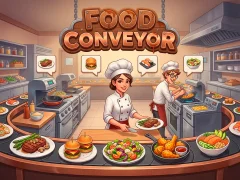 Spēle Food Conveyor online