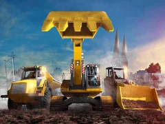 Spēle Excavator Simulator 3D online