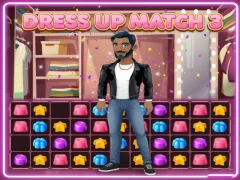 Spēle Dress Up Match 3 online