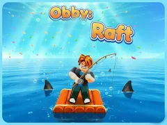 Spēle Obby: Raft online