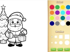 Spēle Christmas Coloring Book For Kids online