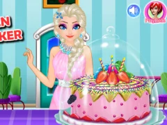 Spēle Ice queen royal baker online