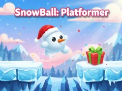 Spēle SnowBall: Platformer online