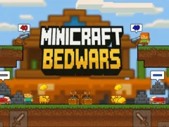 Spēle Minicraft Bedwars online