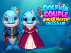 Spēle Dolphin Couple Underwater Dress Up online