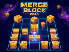 Spēle Merge Block 2048 online