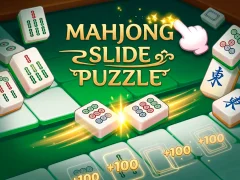 Spēle Mahjong Slide Puzzle online