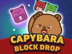 Spēle Capybara Block Drop online