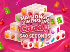 Spēle Mahjongg Dimensions Candy 640 seconds online
