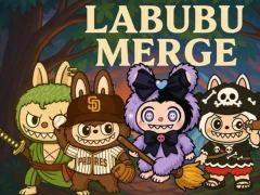 Spēle Labubu Merge online