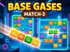 Spēle Base Gases Match-3 online