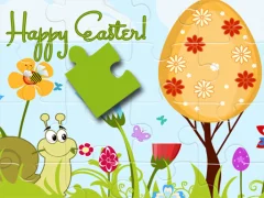 Spēle Happy Easter Puzzle online