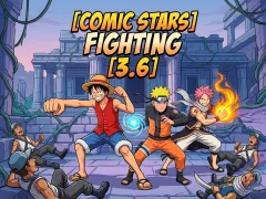 Spēle Comic Stars Fighting 3.6 online