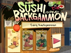 Spēle Sushi Backgammon online