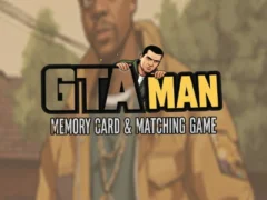 Spēle GTA Man Memory Card & Matching Game online