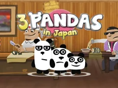 Spēle 3 Pandas In Japan HTML5 online