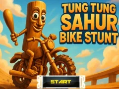 Spēle Tung Tung Sahur Bike Stunt online