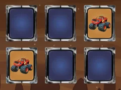 Spēle Monster Trucks Memory online