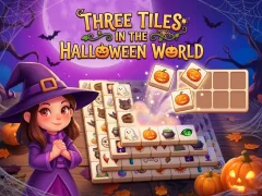Spēle The Three Tiles in the Halloween World online