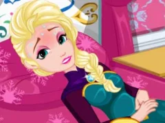 Spēle Elsa Stomach Virus online