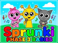 Spēle Sprunki baby PHASE 3 online