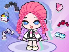 Spēle Fashionista Avatar Studio Dress Up online