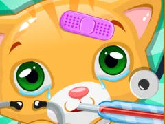 Spēle Little Cat Doctor online