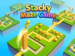 Spēle Stacky Maze Game online
