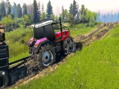 Spēle Real Chain Tractor Towing Train Simulator online