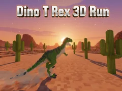 Spēle Dino T Rex 3D Run online
