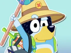 Spēle Jigsaw Puzzle: Bluey Happy Father's Day online