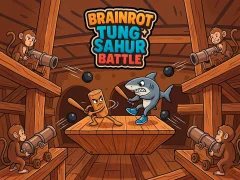 Spēle Brainrot Tung Sahur Battle online