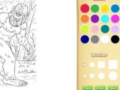 Spēle Bigfoot Coloring Book online