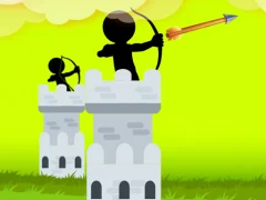 Spēle Stickman Archer Castle online