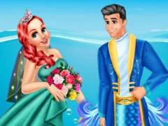 Spēle Ariel & Eric Wedding online