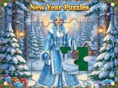 Spēle New Year Puzzles online