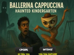 Spēle Ballerina Cappuccina Haunted Kindergarten online