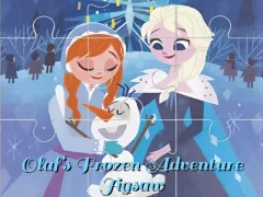 Spēle Olaf‘s Frozen Adventure Jigsaw online