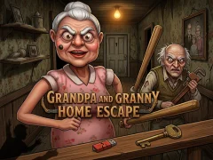 Spēle Grandpa And Granny Home Escape online