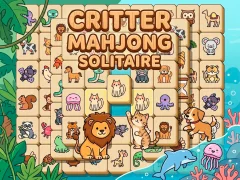 Spēle Critter Mahjong Solitaire online