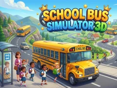 Spēle School Bus Simulator 3D online
