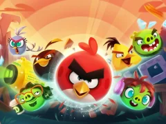 Spēle Angry Birds Mad Jumps online